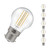 Crompton Lamps LED Golfball 4.2W B22 Dimmable Filament (5 Pack) Warm White Clear (40W Eqv)