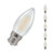 Crompton LED Candle Light Bulbs B22 4.2W Dim Filament Warm White 2700K Bayonet Pearl (5 Pack)