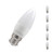 Crompton LED Candle Light Bulbs B22 4.2W Warm White 2700K Bayonet Thermal Plastic Opal (5 Pack)