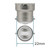 BC-B22d Bayonet Cap (22mm)