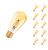 Osram LED Edison ST64 Light Bulbs E27 6.5W Dim Extra Warm White 2400K Squirrel Cage Screw Filament (10 Pack)