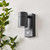 Zink LETO Outdoor Downlight with PIR Anthracite Grey 3 Zink LETO Outdoor Downlight with PIR Anthracite Grey 3