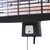 Zinc Radiant Blaze 2000W Wall Mounted Patio Heater Image 3