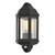 Coast Athena Half Wall Lantern With PIR Sensor Black Image 1