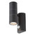 Coast Islay Up and Down Wall Light with PIR Sensor Black Image 2