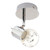 Spa Bubble LED Single Ceiling Spotlight 5W Warm White Bubble Effect and Chrome Image 1