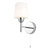 Spa Aquarius Wall Light with Pull Switch Opal Glass and Chrome 1