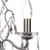 Spa Pro Annalee 3-Light Chandelier Crystal Glass and Chrome 3