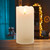 Festive Battery Operated LED Pillar Candles (Pack of 3) 5