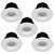 Phoebe LED Smart Wifi Downlight 8.5W Dim Firesafe Tuneable White 60° IP65 5 pack