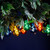 Festive LED Spiral Filament Connectable Outdoor Festoon Light Multi-Coloured