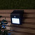 Zink MARLEY 4W LED Solar Security Light with PIR Sensor Black 4