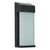 Zink WISTOW LED Solar Wall Light Black 1