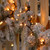 Festive 26m Indoor & Outdoor Firefly String Lights 1000 Antique Gold LEDs 2