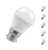Crompton Lamps LED Golfball 5W B22 Dimmable (5 Pack) Daylight Opal 5