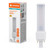 Ledvance LED DULUX® D10 PLC Light Bulb 2-Pin 5W EM & AC Mains Cool White 4000K Push Fit Compact-D 2