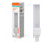 Ledvance LED DULUX® D18 PLC Light Bulb 2-Pin 7W EM & AC Mains Cool White 4000K Push Fit Compact-D 2
