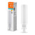 Ledvance LED DULUX® D/E18 PLC-E 7W 4-Pin Value Class HF & AC Mains Cool White Frosted 2
