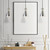 Firstlight Ohio Retro Style Compact Coned Pendant Light Antique Silver and Brass Image 4