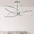 Firstlight Caprice Modern Style LED 63cm Semi-Flush Ceiling Light 40W Warm White Chrome Image 3