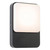 Firstlight Hero Modern Style LED Bulkhead 8W Warm White in Graphite and Opal Image 1