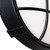 Firstlight Lewis Anti-Corrosion Style LED Round Bulkhead 9W Warm White in Black and Opal Image 2