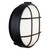 Firstlight Lewis Anti-Corrosion Style LED Round Bulkhead 9W Warm White in Black and Opal Image 3