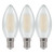 Crompton Lamps LED Candle 5.9W B15 Dimmable Filament (3 Pack) Warm White Pearl Crompton Lamps LED Candle 5.9W B15 Dimmable Filament (3 Pack) Warm White Pearl