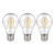 Crompton Lamps LED GLS 10.5W E27 Filament (3 Pack) Cool White Clear (100W Eqv)