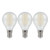 Crompton Lamps LED Golfball 6.5W B15 Filament (3 Pack) Warm White Pearl (60W Eqv)