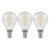 Crompton Lamps LED Golfball 5.9W E14 Dimmable Filament (3 Pack) Warm White Pearl (60W Eqv)