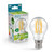 Crompton Lamps LED Ultra-Efficient GLS 3.8W B22 A-Class (3 Pack) Warm White Clear (60W Eqv) 3