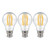 Crompton Lamps LED Ultra-Efficient GLS 3.8W B22 A-Class (3 Pack) Warm White Clear (60W Eqv)