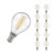 Crompton Lamps LED Ultra-Efficient Golfball 2.2W E14 A-Class (10 Pack) Warm White Clear (40W Eqv)