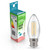 Crompton Lamps LED Ultra-Efficient Candle 2.2W B22 A-Class Warm White Clear (40W Eqv)