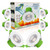 nxt gen NovaLite LED Fire Rated Downlight 6W Dimmable CCT IP65 White (6 Pack)