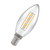 Crompton Lamps LED Candle 4.2W E14 Dimmable Filament (3 Pack) Cool White Clear (40W Eqv) 2