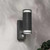 Zink Muto Outdoor Up and Down Wall Light with PIR Sensor in Anthracite 4