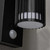 Zink Muto Outdoor Up and Down Wall Light with PIR Sensor in Black 6