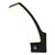 Coast Batsu 13W LED Outdoor Wall Lantern with PIR Black 2