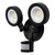 Coast Alan 20W LED Adjustable Twin Security Spotlight with PIR Black 1