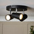 Spa Freya 3-Light Ceiling Spotlight Matte Black 4