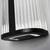 Spa Nayru 8W LED Shield Wall Light Matte Black 6