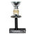 Inlight Cayo 3 Head 1m Track Light Kit in Black 4