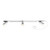 Inlight Cayo 3 Head 1m Track Light Kit in White 2