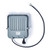 Stanley 100W LED Floodlight with PIR in Black & Anthracite 3