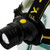 Stanley Battery Powered LED Head Torch with LED Zoom in Black & Yellow 4