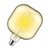 Crompton Lamps LED Globe 4.5W E27 Decorative Helix 150mm Extra Warm White Golden 2