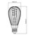 Crompton Lamps LED P64 3.5W Decorative Inner Edge 64mm Extra Warm White Clear Size