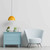 Opus 130mm Lamp Shade Dome Yellow 2